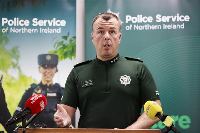 Superintendent Johnston McDowell, District Commander of Ards and North Down