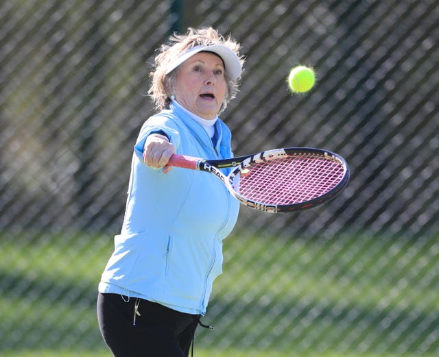 Members return to Grantham Tennis Club 