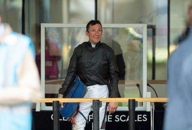 Frankie Dettori remained in France to ride at Deauville