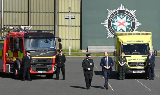 Duke of Cambridge visit to Belfast