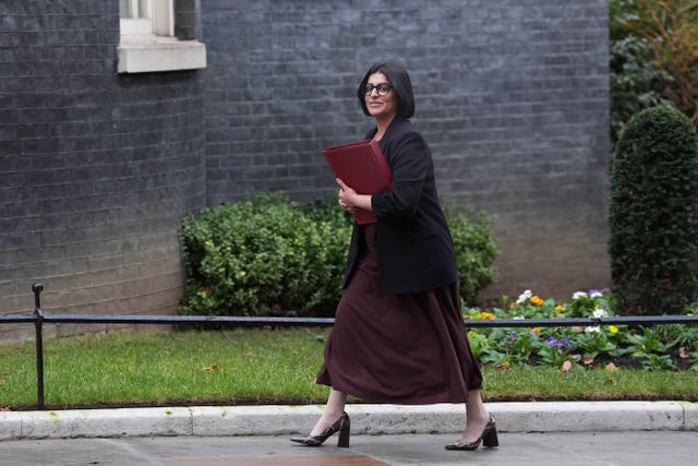 Shabana Mahmood arrives in Downing Street for a Cabinet meeting