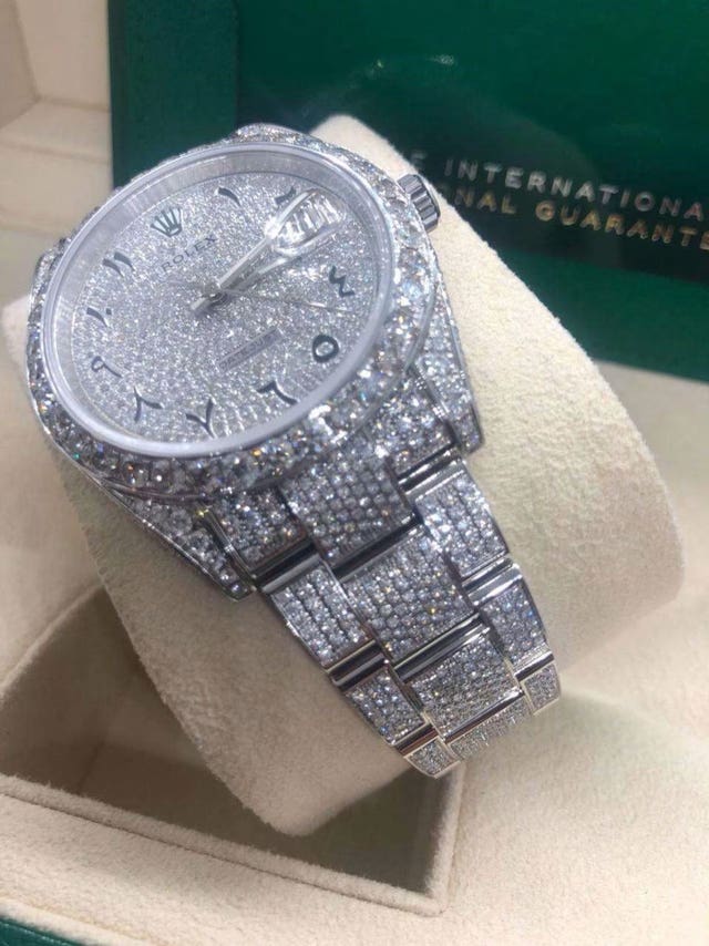 A Rolex watch worn by missing man Justin Henry