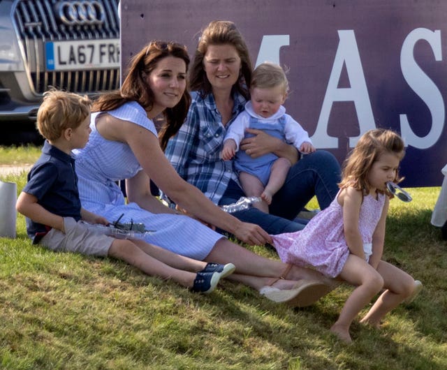 Kate, George and Charlotte