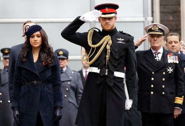 Royals at the Field of Remembrance