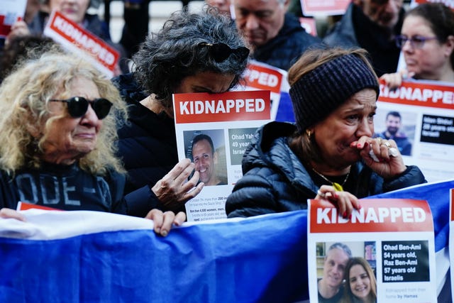 People at the demonstration