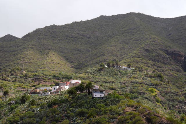 A general view of the village of Masca, Tenerife, where the search for missing British teenager Jay Slater continues