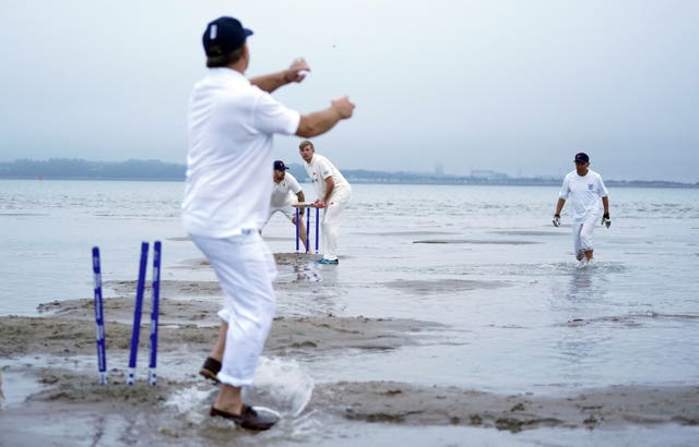 Bramble Bank cricket match