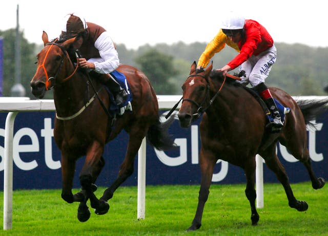 Flying North (left) was among the 31 winners Murphy rode in his penultimate season on the Flat