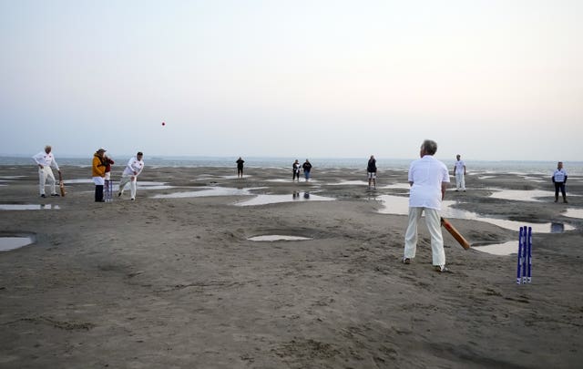 Bramble Bank cricket match