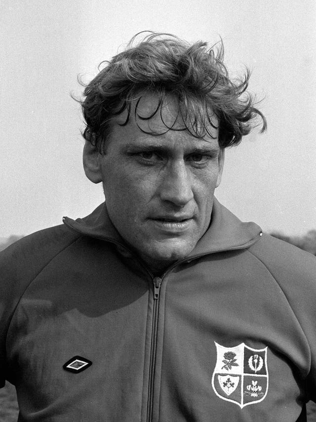 Willie John McBride led the 1974 Lions on their triumphant tour of South Africa