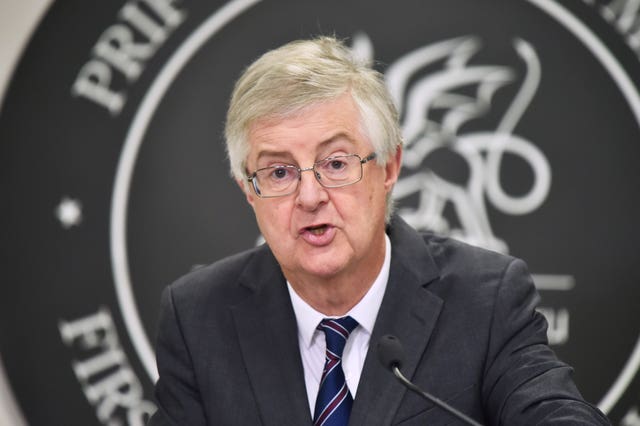 Welsh Labour leader Mark Drakeford will launch is party's Senedd election campaign with a pledge to give every under 25 a job, training, a university or college place or self-employment (Ben Birchall/PA)