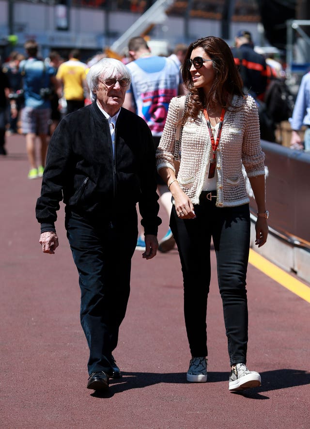 Bernie Ecclestone to be a father