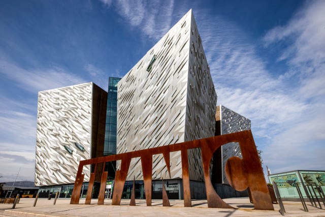 Titanic Belfast visitor centre and tourist attraction (Liam McBurney/PA)