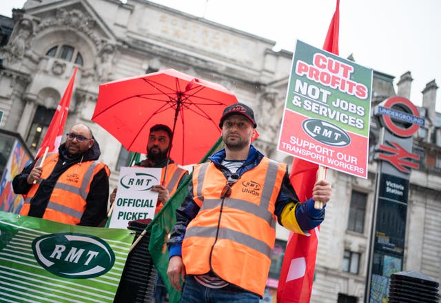 Rail and Tube strikes