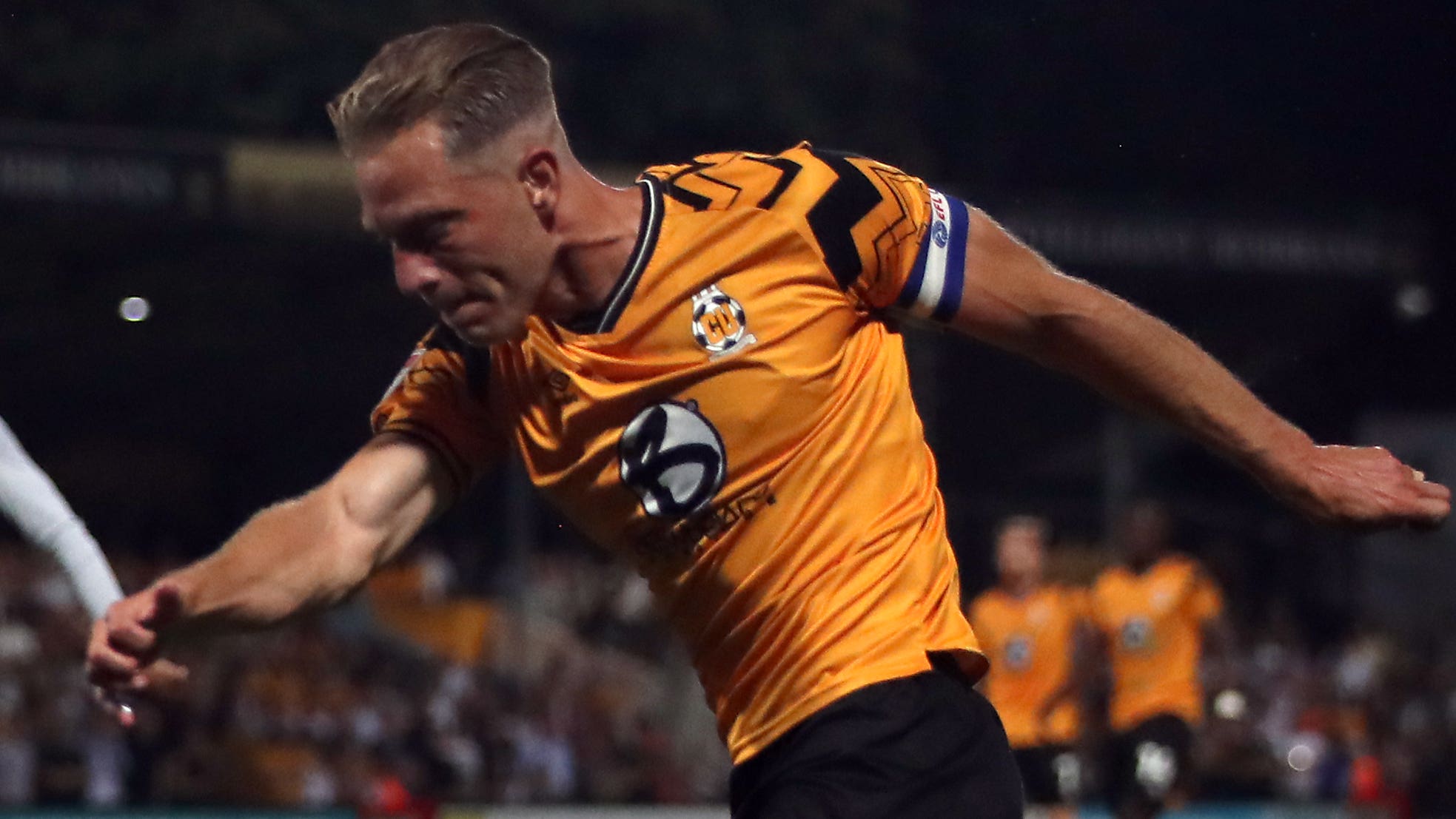 Michael Morrison struck early for Cambridge (Simon Marper/PA)