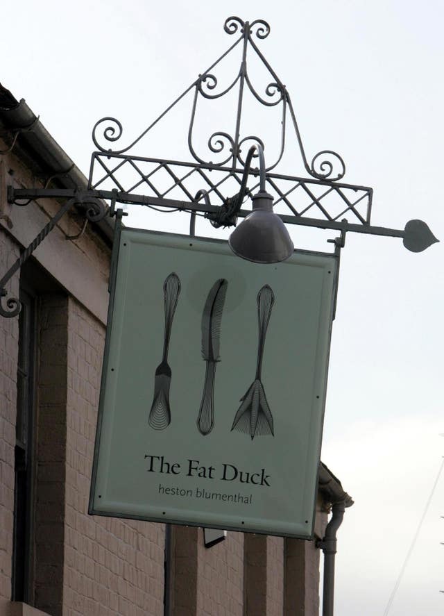 The Fat Duck restaurant