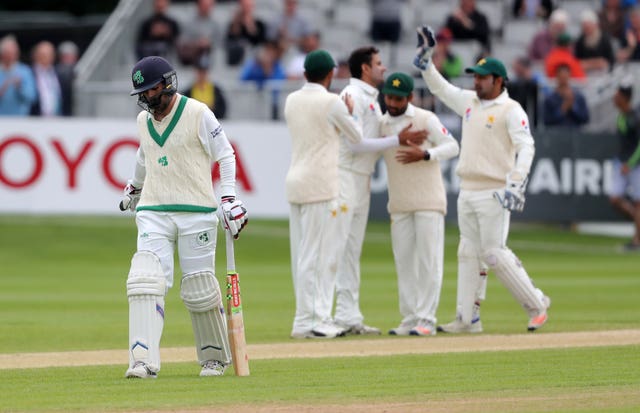 Ireland lost their final three wickets early on Tuesday (Niall Carson/PA)