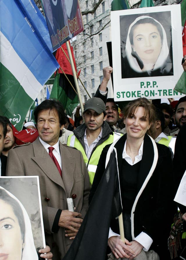 Imran and Jemima Khan