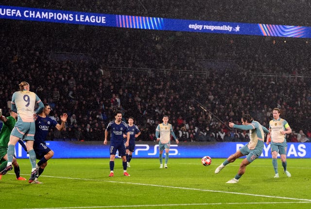 Jack Grealish fires home the opening goal