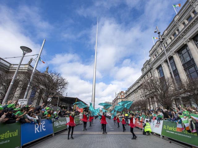 St Patrick’s Day Parade in Dublin