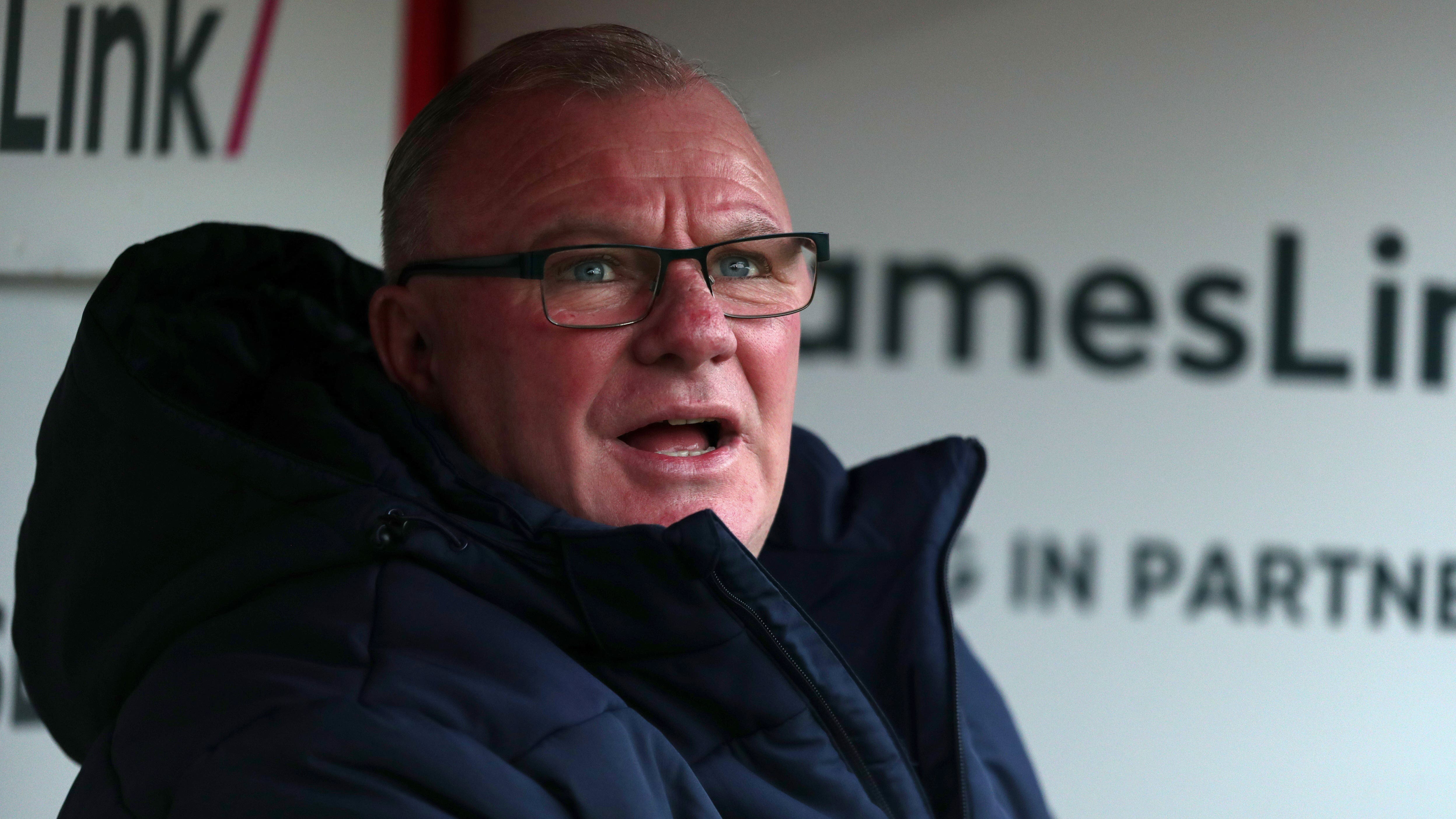 Steve Evans (George Tewkesbury/PA)