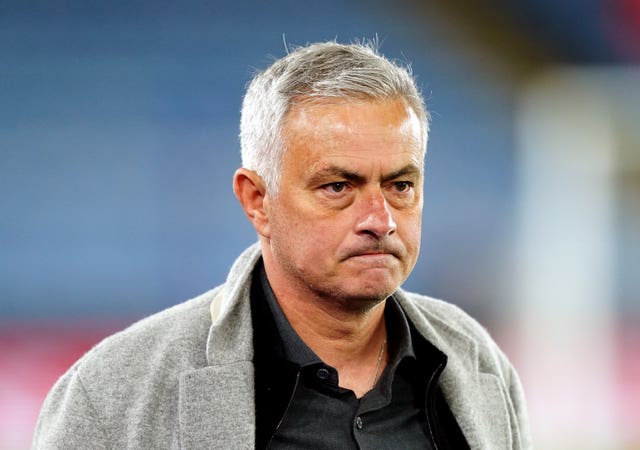 Jose Mourinho was sacked by Roma earlier this month