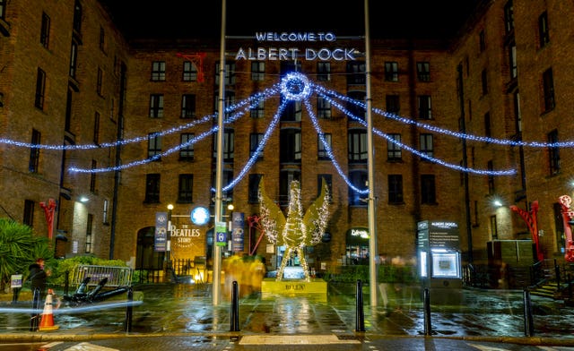 Liverpool Christmas lights