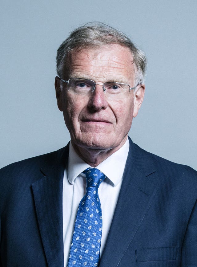 Undated handout file photo issued UK Parliament of Conservative former minister Sir Christopher Chope,