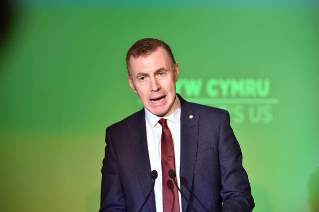 Plaid Cymru leader Adam Price is promising the most radical agenda of any Government in Wales since 1945 (Ben Birchall/PA)