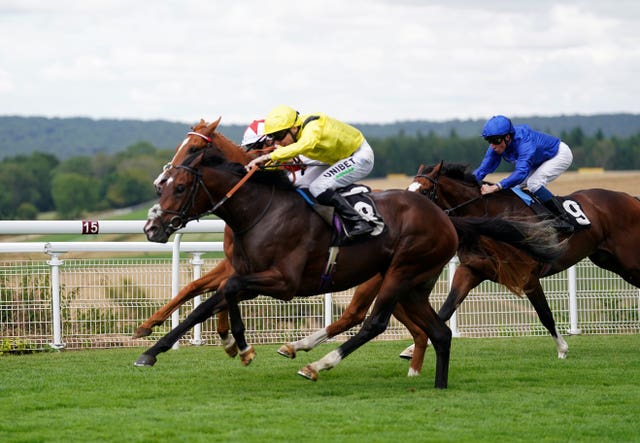 Marbaan winning the Vintage Stakes