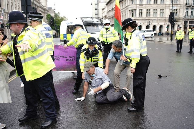 Kurdish demonstration