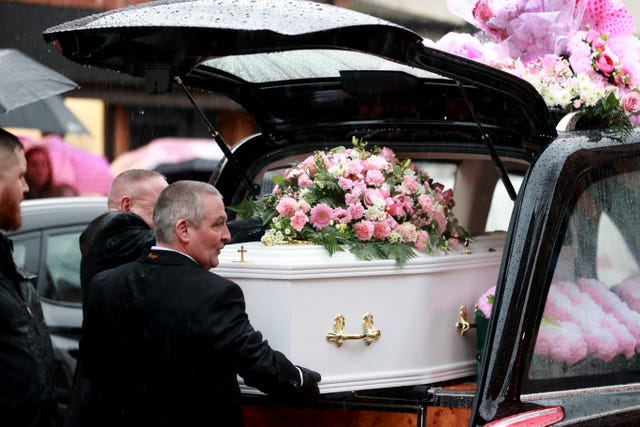 Chloe Ferris funeral