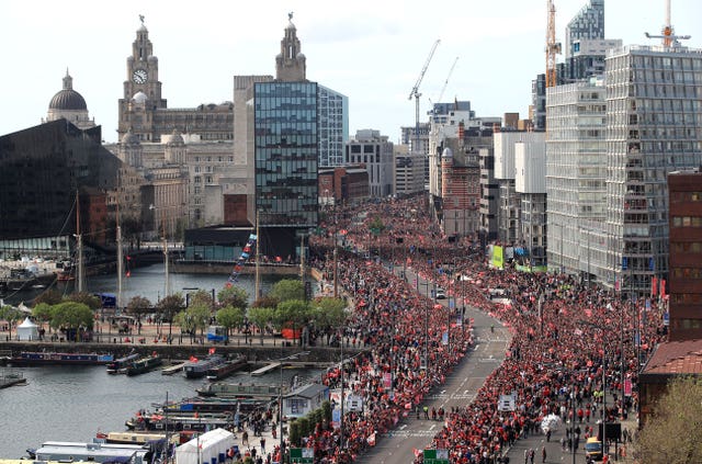 Liverpool parade