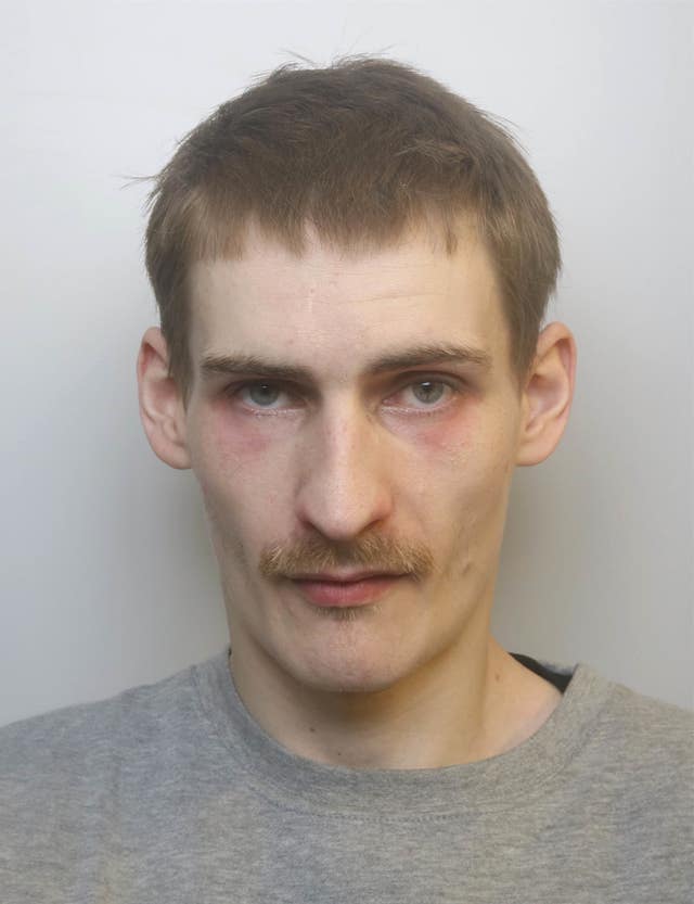 Handout mugshot of Daniel Gunter