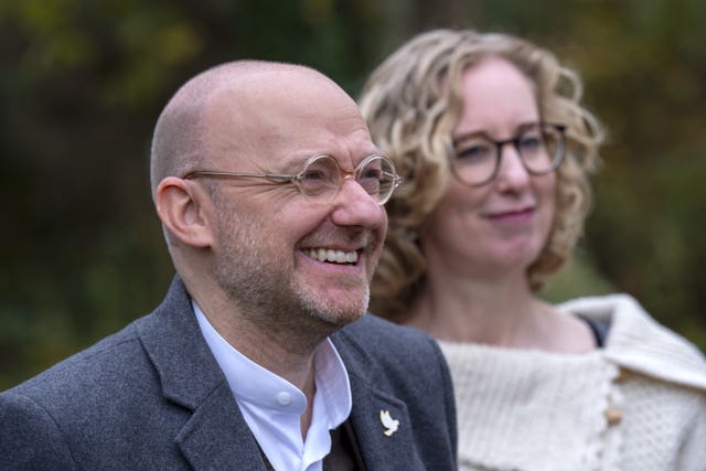 Patrick Harvie and Lorna Slater