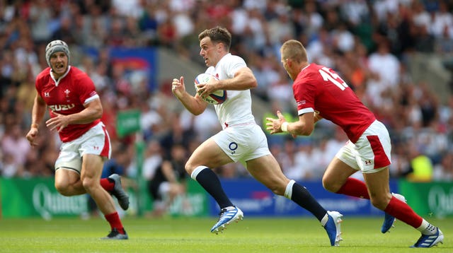 George Ford, centre