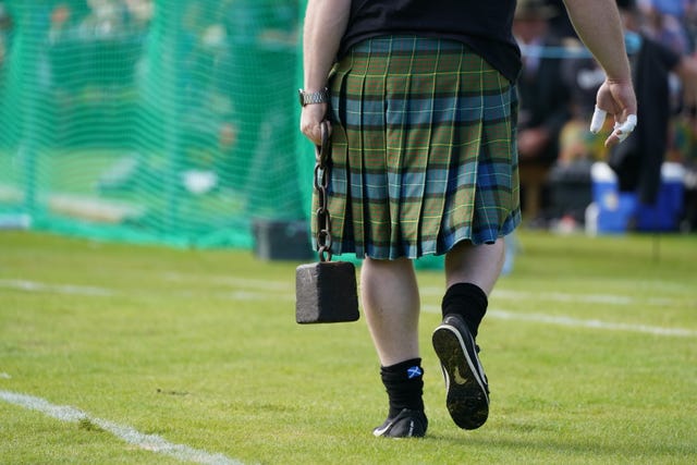 The Braemar Gathering highland games