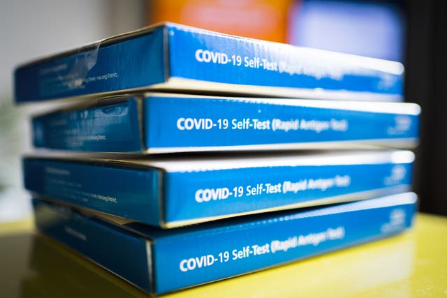 Free universal testing for Covid-19 will end for people in England on Friday April 1 (PA)