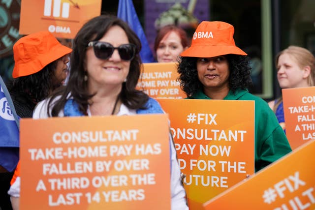 Consultants on strike