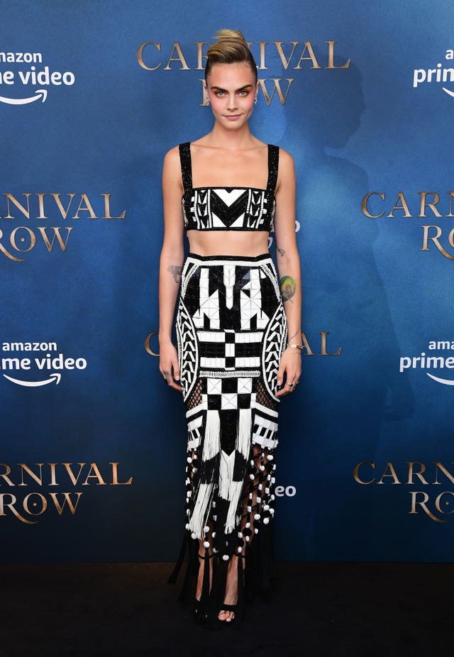 Cara Delevingne at the Carnival Row Premiere – London