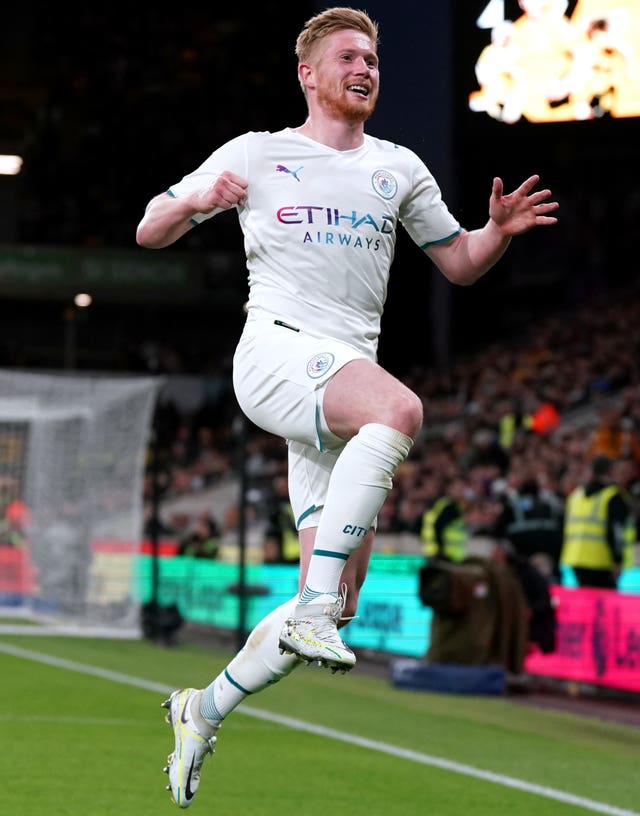De Bruyne began the rout after just seven minutes and had completed his hat-trick within 24 minutes