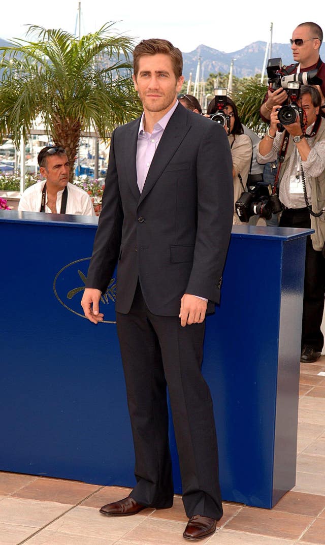 AP OUT: Jake Gyllenhaal attends a photocall for his new film Zodiac at the Palais Des Festivals, during the 60th annual Cannes Film Festival, Cannes, France.