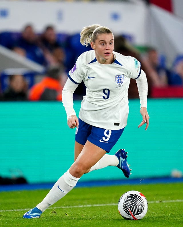 Alessia Russo scored twice for England
