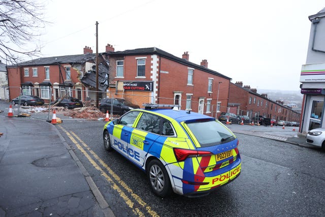 House in Blackburn collapses after gas explosion 