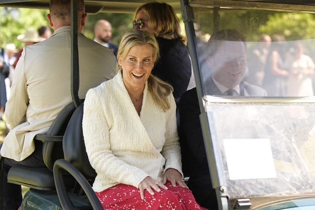 The Duchess of Edinburgh attends the Royal Windsor Horse Show at Windsor Castle in Berkshire