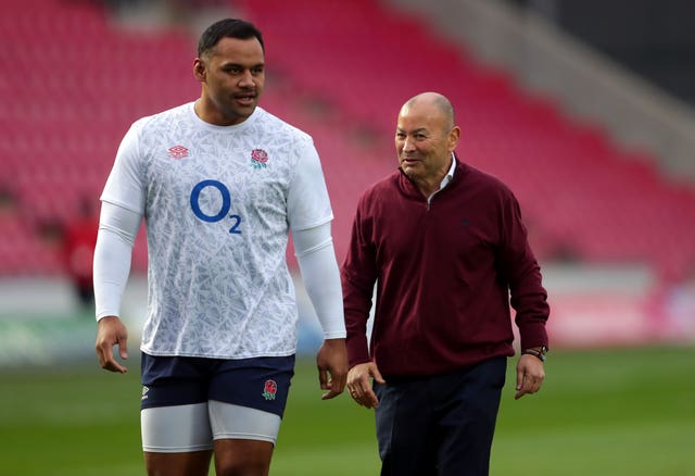 Billy Vunipola (left) remains a key part of Eddie Jones' England team