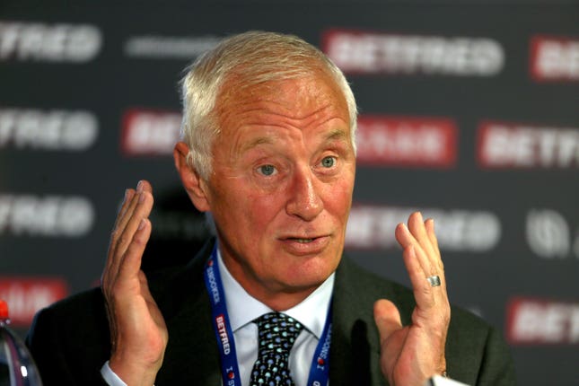 Barry Hearn is preparing for snooker's showpiece event 