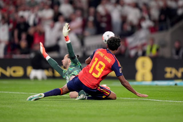 Lamine Yamal scores