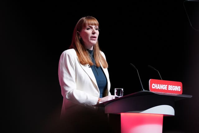 Deputy Prime Minister Angela Rayner