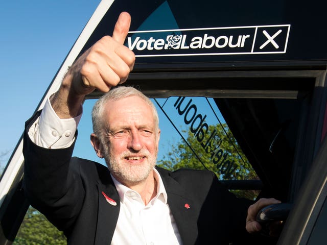 Jeremy Corbyn visited Chris Williamson in his Derby North constituency during the June election campaign (Danny Lawson/PA)